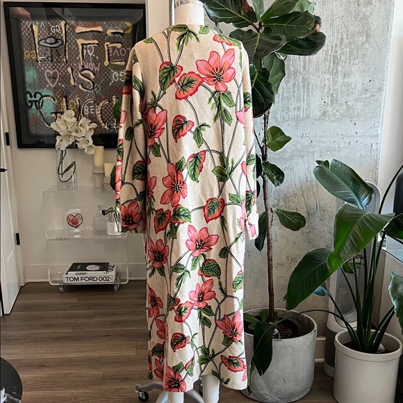 Zara Beige Beaded Floral Knit Sweater - Picture 5 of 9